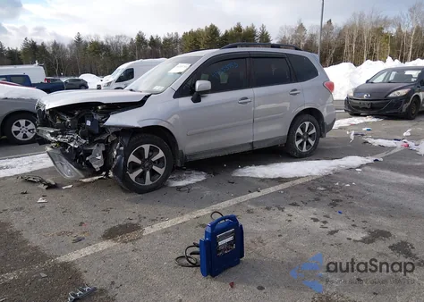 2017 Subaru Forester 2.5I z USA, uszkodzony, nr VIN JF2SJABC5HH471336